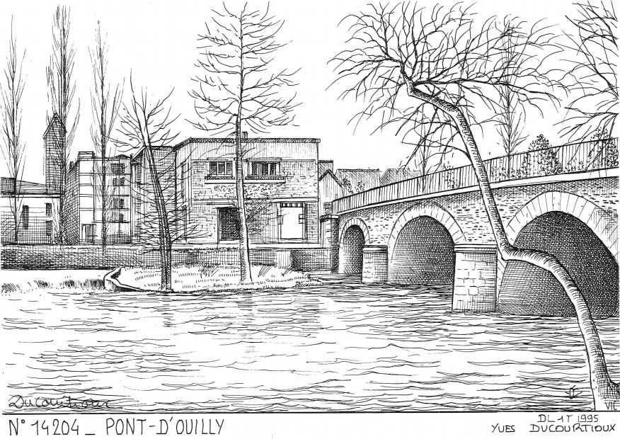 N 14204 - PONT D OUILLY - vue
